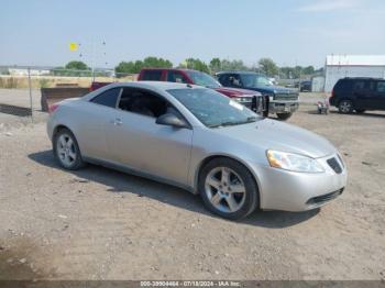  Salvage Pontiac G6