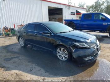  Salvage Lincoln MKZ Hybrid