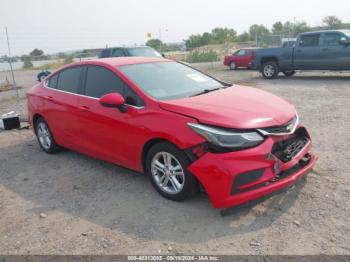  Salvage Chevrolet Cruze