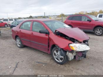  Salvage Toyota Corolla