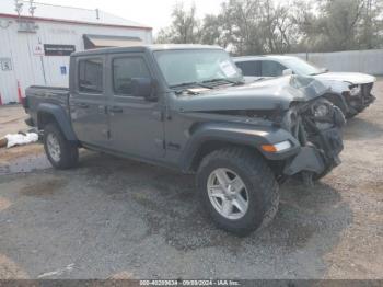  Salvage Jeep Gladiator