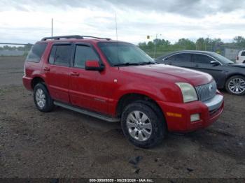  Salvage Mercury Mountaineer