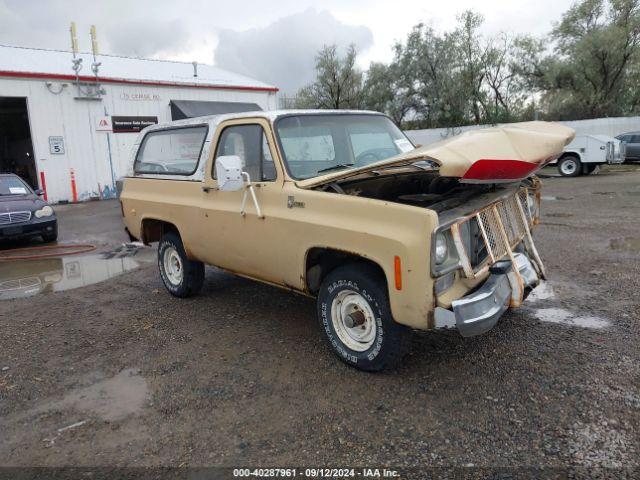  Salvage Chevrolet Blazer