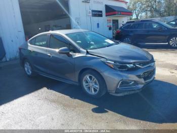  Salvage Chevrolet Cruze