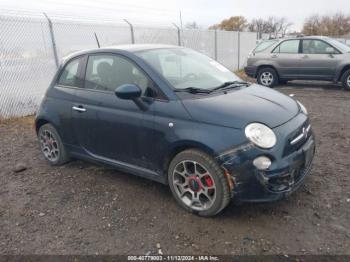  Salvage FIAT 500