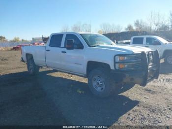  Salvage Chevrolet Silverado 2500