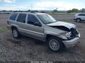  Salvage Jeep Grand Cherokee