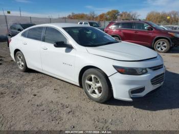  Salvage Chevrolet Malibu