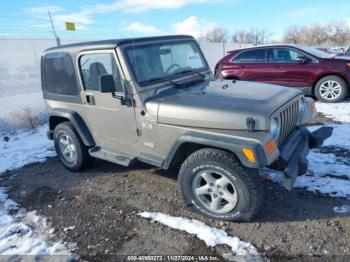  Salvage Jeep Wrangler