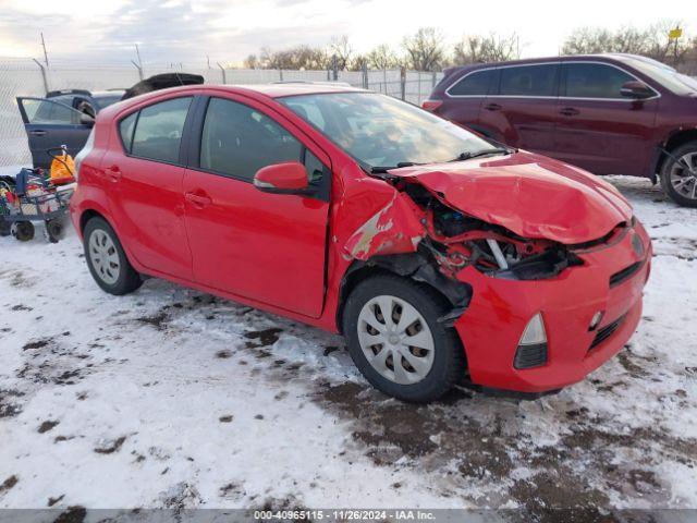  Salvage Toyota Prius c