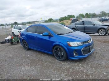  Salvage Chevrolet Sonic