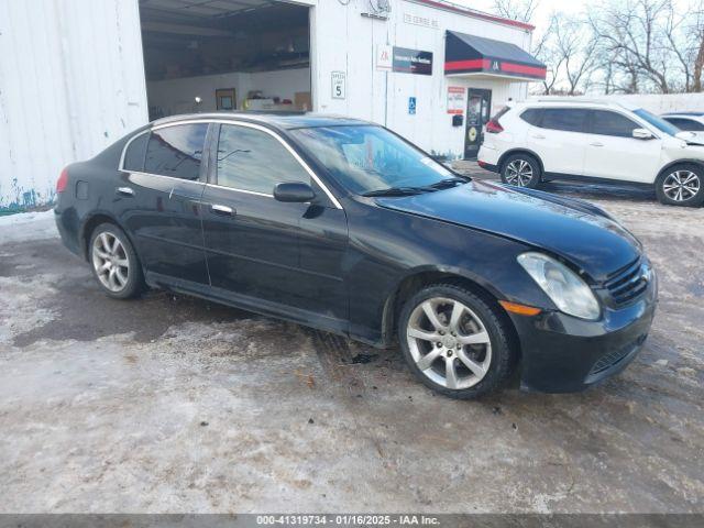  Salvage INFINITI G35 Sedan