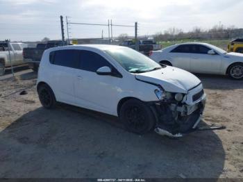  Salvage Chevrolet Sonic