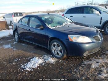  Salvage Pontiac G6