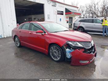  Salvage Lincoln MKZ