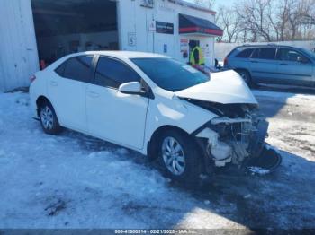  Salvage Toyota Corolla