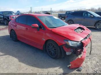  Salvage Subaru WRX