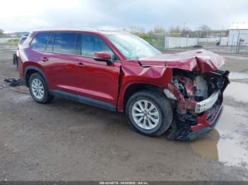  Salvage Toyota Grand Highlander