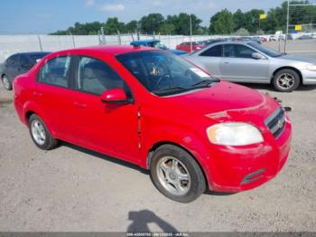  Salvage Chevrolet Aveo