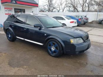  Salvage Audi allroad