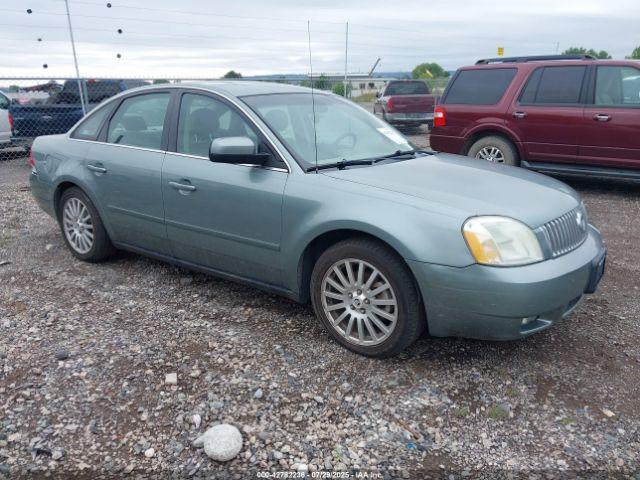  Salvage Mercury Montego