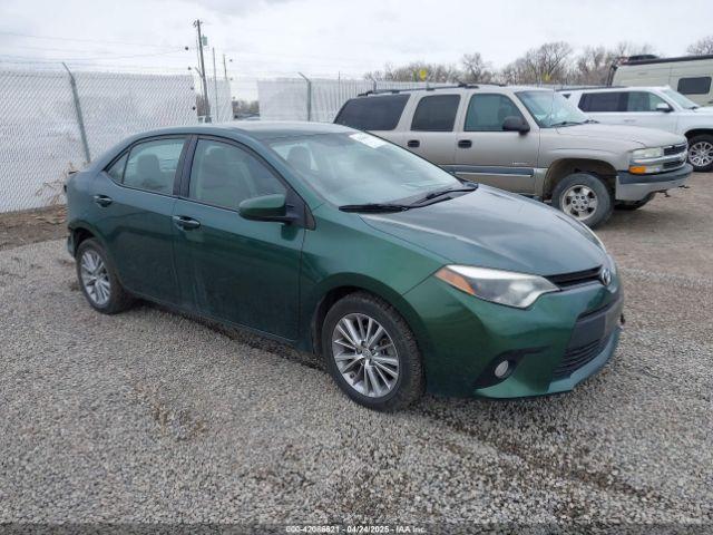  Salvage Toyota Corolla