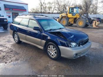  Salvage Subaru Outback
