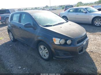  Salvage Chevrolet Sonic