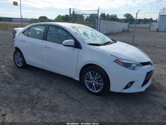  Salvage Toyota Corolla