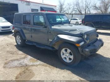  Salvage Jeep Wrangler