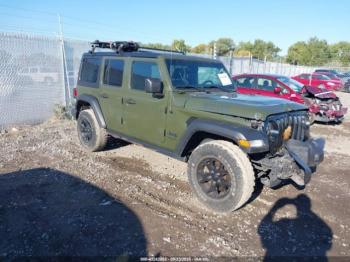  Salvage Jeep Wrangler