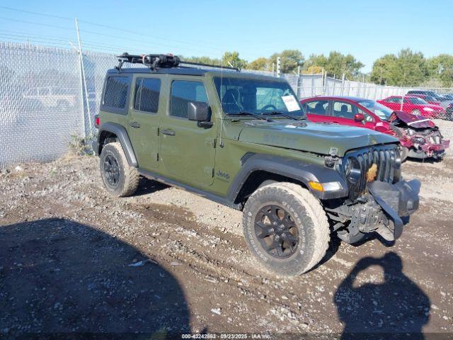  Salvage Jeep Wrangler