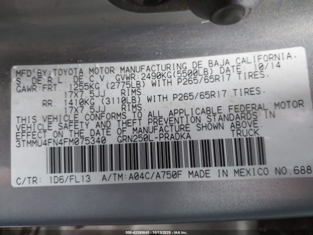 Toyota Tacoma Base V6 Image 11