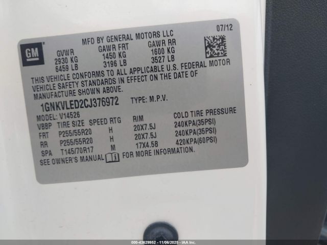 Chevrolet Traverse Ltz Image 6