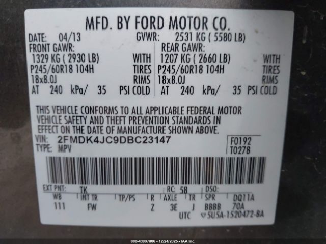 Ford Edge Sel Image 9