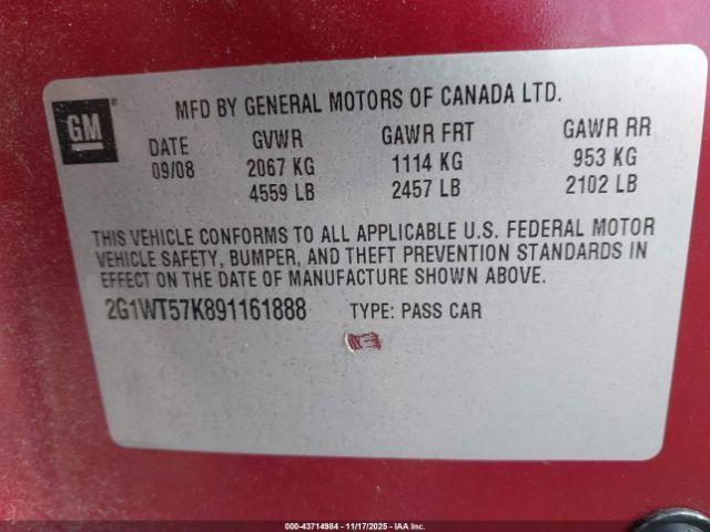 Chevrolet Impala Lt Image 16