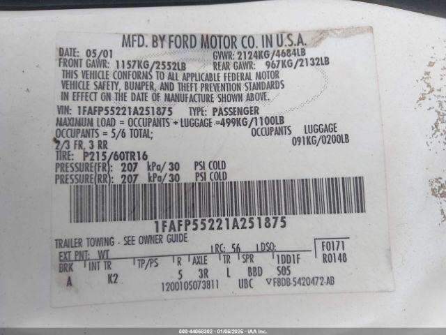 Ford Taurus Ses Image 2