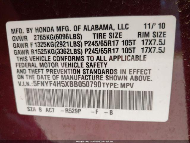 Honda Pilot Ex-l Image 11