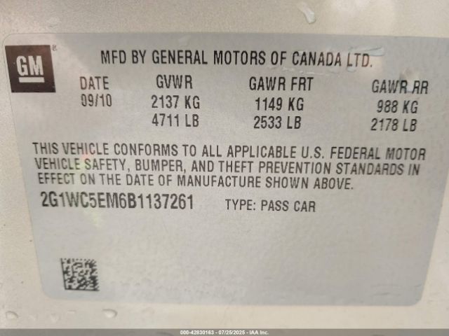 Chevrolet Impala Ltz Image 14