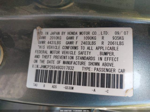 Honda Accord 2.4 Ex-l Image 9