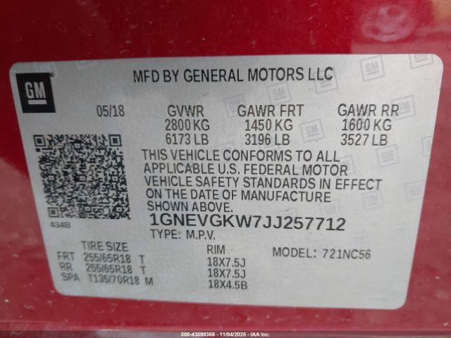 Chevrolet Traverse 1lt Image 10