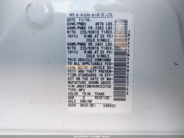 Nissan Rogue Sl Image 6