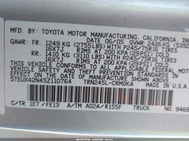 Toyota Tacoma Image 10