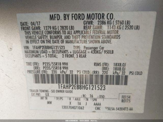 Ford Taurus Sel Image 6